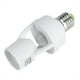 thumbnail image 5 of Portalámparas LED E27 con sensor de movimiento infrarrojo ajustable, CA 110-240 V, 5 of 14
