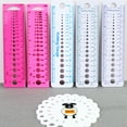 thumbnail image 6 of Multifunctional Knitting Needle Gauge Ruler Knitting Needle Measuring Tool Knitting Measuring Ruler Needle Sizing Tool, 6 of 8