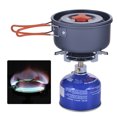 thumbnail image 3 of Camping Estufa Senderismo Mini Cocina Quemador Montañismo Supervivencia Cocina Ligera Ligero Resistente al calor Traza Utensio turístico Inevent OD003568-00B, 3 of 7