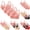 Khaki, variant on New Ladies Bras 4Pc Women's Large Lace Breathable Front Opening Bra Wrapped up Cup Side Fold Breast Lift Bra Lightweight Woman Bras on Sale No Wire