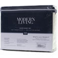 thumbnail image 7 of Modern Living Solid Color 300 Thread Count Full Cream Sheet Set, 7 of 7