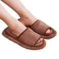 thumbnail image 3 of Slippers for Women,Lazy Floor Cleaning Slippers For Detachable Washable Floor Cleaning Slippers Silent Vacuuming Slippers Hands Cleaning,Womens Slippers,Brown,6-8.5, 3 of 3