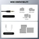 thumbnail image 5 of Micrófono Lavalier NEEWER CM5, paquete de 2 unidades, 1,2 m, con cable, para cámara, 5 of 9