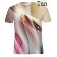 thumbnail image 1 of 2024 Personalized Features Trendy Fashion Gradient Color Men's Printed T-shirt Simple and Versatile Street Style Short Sleeve, 1 of 5