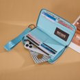 thumbnail image 4 of Wrangler Wallet Purse for Women Gradient Wristlet Wallet with Credit Card Holder, Blue, 4 of 7