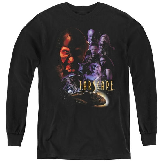 Farscape Criminally Epic Youth Long Sleeve T-Shirt Black