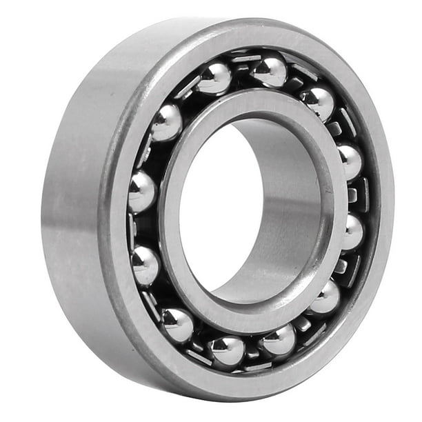 52mmx25mmx15mm Double Row SelfAligning Ball Bearing Silver Tone 1205