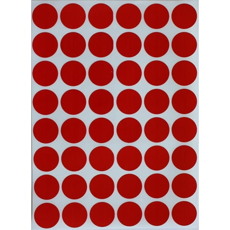 - Red Dot Sticker approximately ~ 3/4