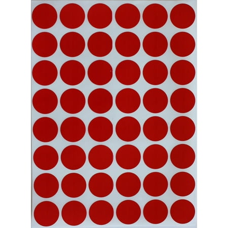 Red Dot Sticker approximately ~ 3/4