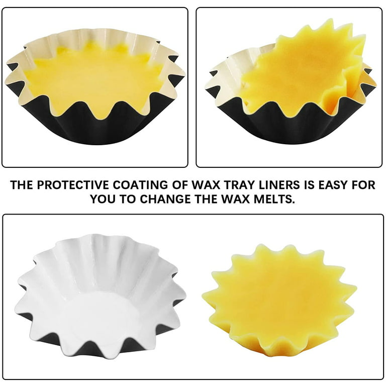 100pcs Wax Melt Warmer Liners Reusable Wax Warmer Liner Candle Wax