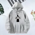 thumbnail image 2 of Sudadera con capucha estampada a la moda, duradera, para hombres y mujeres, para pesca, oficina, playa SG Yuyangstore Sudadera con capucha, 2 of 8