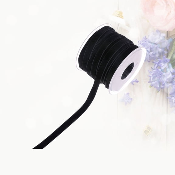 GOOHOCHY Women's Black Velvet Ribbon Belt, Elegant Non-Stretch Waist Accessory, Stylish Fashion Statement for All Outfits