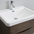 thumbnail image 5 of Eviva Victoria 25" Rosewood Modern Bathroom Vanity with White Integrated Acrylic Sink, 5 of 10