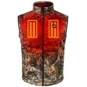ACTIONHEAT Men's 5V Real Tree Camo Heated Vest
