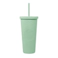 thumbnail image 2 of Termo Diamante, - Vaso elmas verde 10.6 x 20.6, 2 of 2