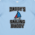 thumbnail image 4 of Inktastic Daddy Sailing Buddy Sailboat Boys or Girls Baby T-Shirt, 4 of 5