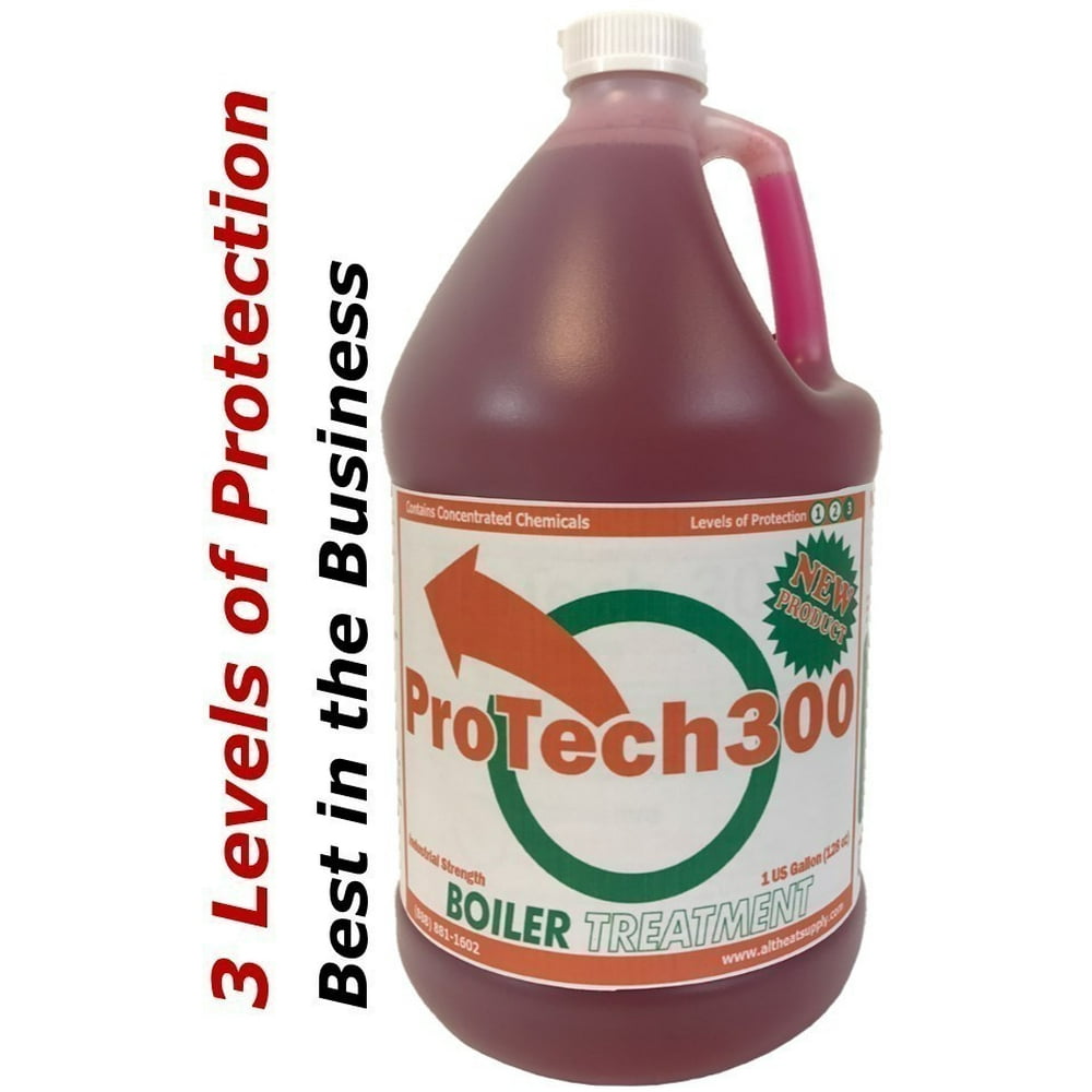 ProTech300 Outdoor Wood Boiler Water Treatment, 1 Gallon