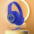 thumbnail image 2 of Wireless on-Ear Kids Headphones Safe Sound (<85dB), Fit for Kids, Parental Control with Customizable Volume &amp; Playtime and 50Hr Battery Life, 2 of 6