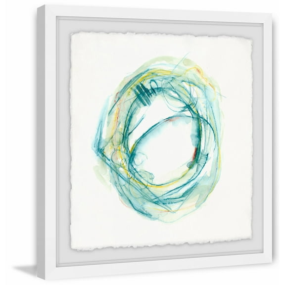 Orbital Path IV Framed Painting Print