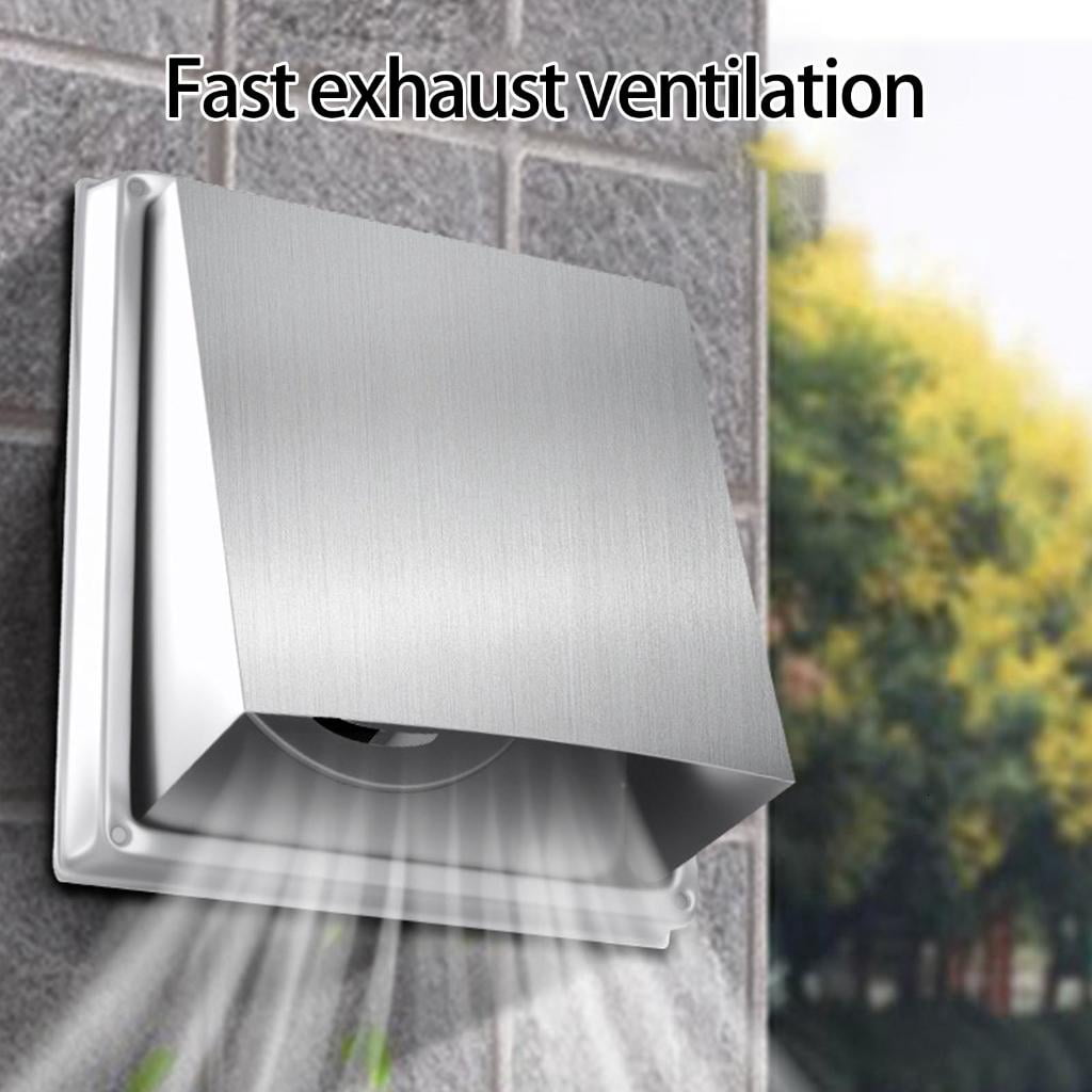 Osdhezcn Stainless Steel Air Outlet Wall Ceiling Air Vent Waterproof Ducting Ventilation Exhaust Grille Air Vent Ventilators