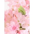 thumbnail image 4 of 1Pc Artificial Cherry Blossom Branches 39.37 Inches Long Stem Spring Peach Flowers for Home Office Wedding Decoration, 4 of 7