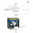 Air Fan Ceiling Fan Ceiling Fan With Lights Remote Control White Low