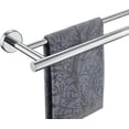 thumbnail image 1 of Double Towel Bar Matte Stainless Steel Bath Towel Rack for Bathroom Towel Holder Wall Mount Total Length TBLPB, 1 of 9