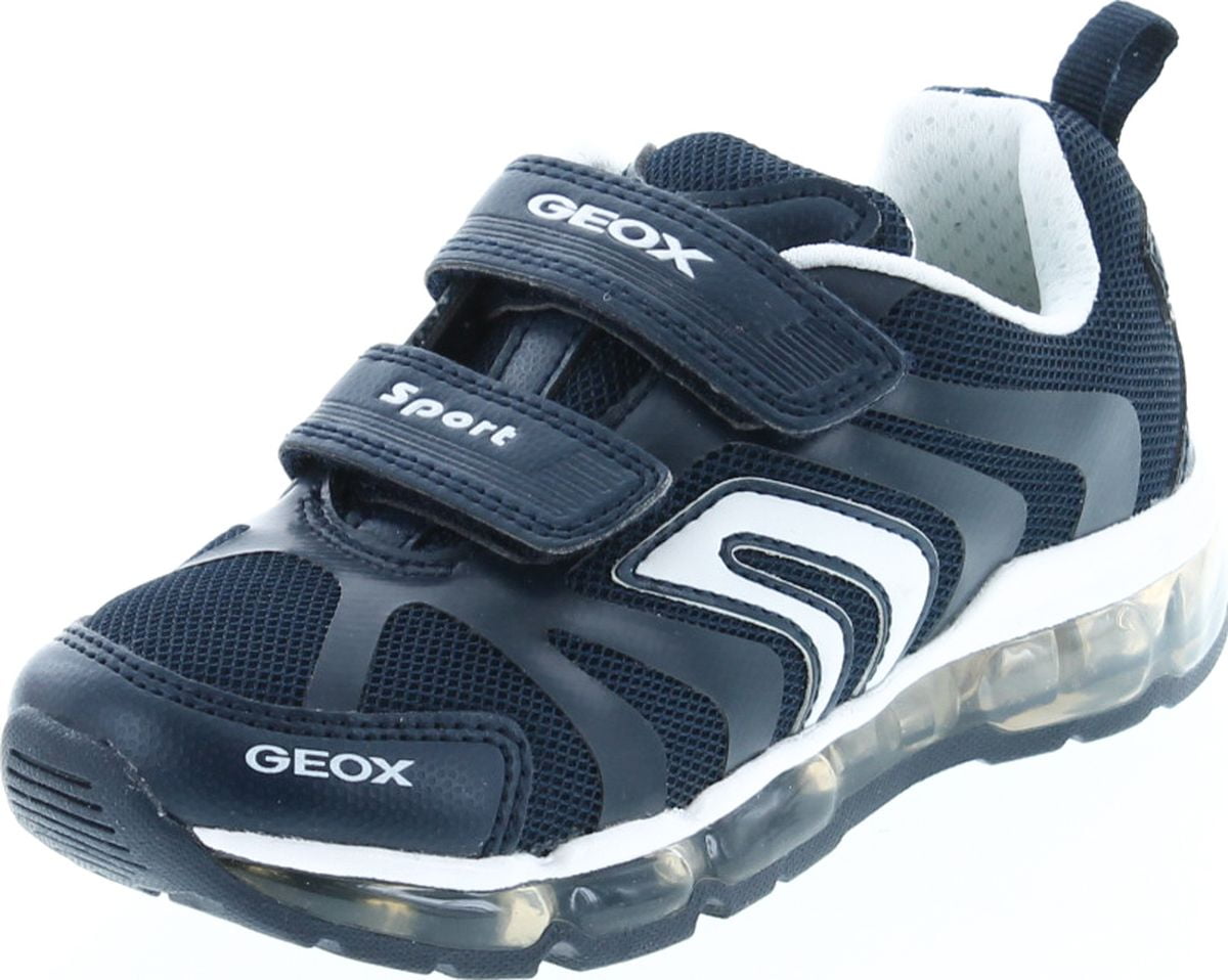Geox Boys Junior Android Fashion Sneakers, Navy/White, - Walmart.com
