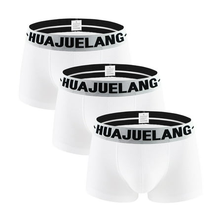 

Reduce Underwear YANXIAO 2023 Men s 3Pc Sexy Breathable White M