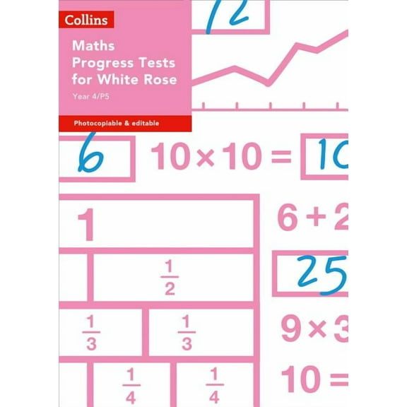 Year 4/P5 Maths Progress Tests for White Rose, (Paperback)