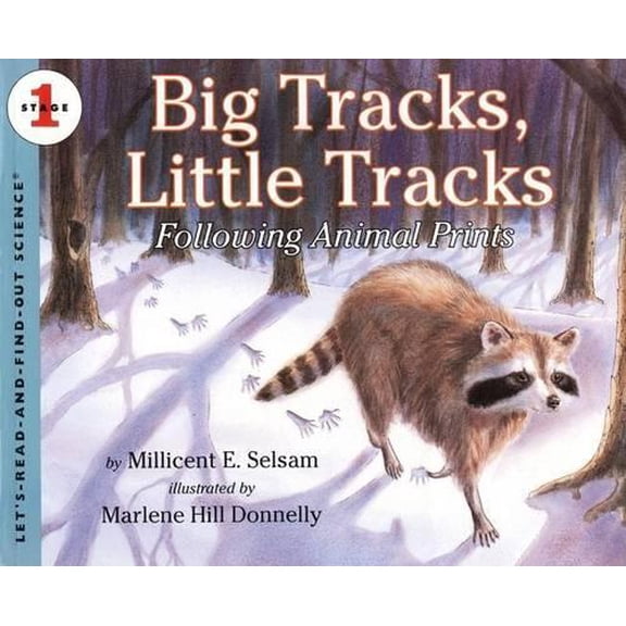 Pre-Owned Big Tracks, Little Tracks: Following Animal Prints (Paperback) 0064451941 9780064451949