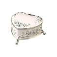 thumbnail image 4 of Caja de almacenamiento decorativa del tesoro para Aniversario de hombre y mujer Plata Yinane Organizador de joyas, 4 of 8