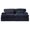 Black, variant on Weetoo Sleeper Sectional Sofa Lounge Chair Modular Couch Chaise Love-seat for Living Room, Corduroy