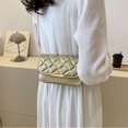 thumbnail image 5 of Nuevo bolso de hombro con cadena, moderno y sencillo, de piel sintética, tipo Joker, pequeño bolso de hombro dorado, 5 of 5