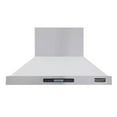thumbnail image 5 of Kucht Professional 48" Stainless Steel Wall Mounted Range Hood in White, 5 of 8