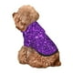thumbnail image 5 of Fotbe Purple Glitter Sudadera con Estampado para Perros Pequeños – Suéter con Capucha para Mascotas, Tela Suave de Forro Polar con Bolsillo-Medium, 5 of 7