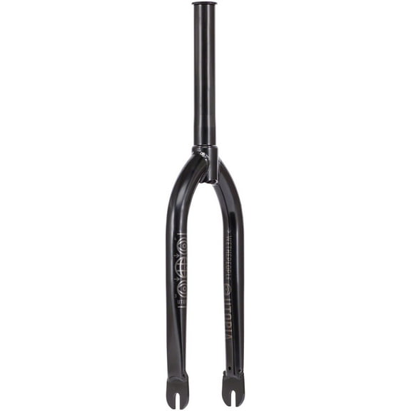 We The People Utopia BMX Fork - Zero Offset Black Brakeless