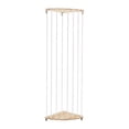 thumbnail image 1 of Organizador de juguetes de peluche de esquina, resistente cubo de almacenamiento para muñecas, organizador de animales de peluche Blanco, 1 of 9