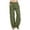 j56-Army Green, variant on Womens Casual Palazzo Pants Solid Color Drawstring Waist Baggy Wide Leg Pants With Pockets Ladies Lightweight Everyday Trousers,S