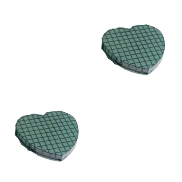 Naiovety Ventosa de barro con flores verdes: para crear hermosos arreglos y es respetuosa con el medio ambiente con rejilla baja de 30 cm con rejilla 30 centimetros 2Conjunto