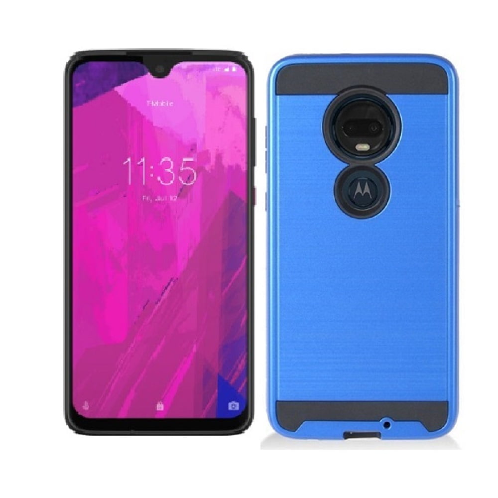 Phone Case for TMobile REVVLRY Plus, Slim Metallic Brushed Design