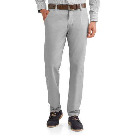 Seven Oaks Men's Stretch Slim Chino Twill Pant