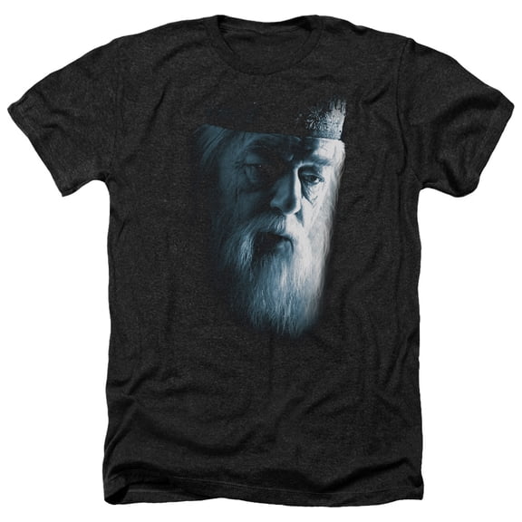 Harry Potter - Dumbledore Face - Heather Short Sleeve Shirt - Large
