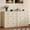 Beige, variant on Heynemo 3-Drawer Nightstand, Wooden Bedside Table with Gold Knobs, Modern Storage Cabinet for Bedroom, Living Room, or Hallway, Beige