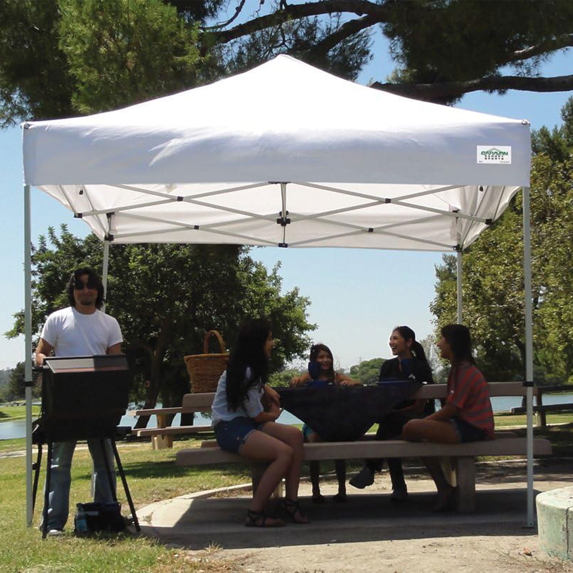 Caravan Canopy TitanShade 10 x 10 Steel Frame Portable Caravan Canopy TitanShade 10 x 10 Steel Frame Portable