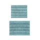 thumbnail image 1 of Yuarrent Paquete de 2 alfombrillas lavables para baño, alfombra de ducha de absorción de agua, alfombra para el suelo del baño, accesorio para el Decoración del hogar Yuarrent HA064938-00, 1 of 6