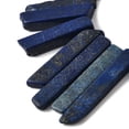 thumbnail image 4 of Natural Lazuli Beads Strands Rectangle Top Drilled 22-60x6-14x6-9mm Hole: 1.5-2mm 17-22pcs/strand 7.48''-8.07''(19-20.5cm), 4 of 5