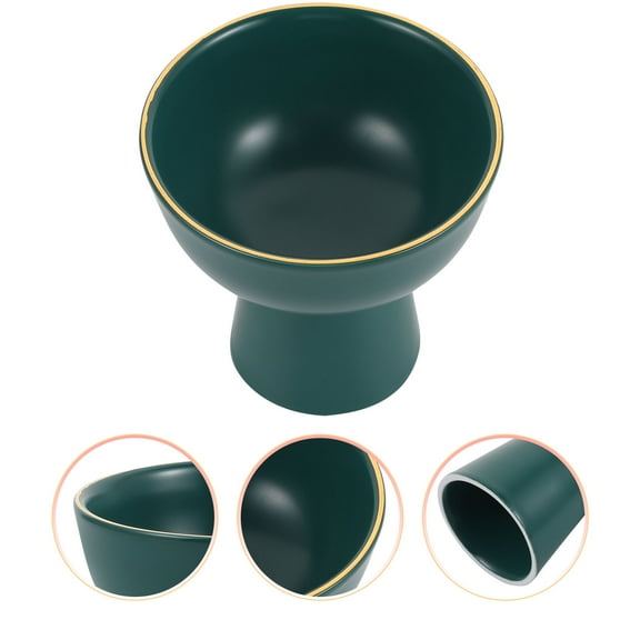 ULTNICE Ceramic Ice Cream Cup Ceramic Holding General Users Bar Use 1 Piece