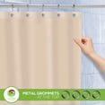 thumbnail image 3 of Forro de ducha Clean Healthy Living PEVA 180 x 180 cm, color topo, 3 of 5