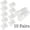 White, variant on 10 Pairs Disposable Slippers Comfortable for Guests,Travel Slippers Portable for Women Men